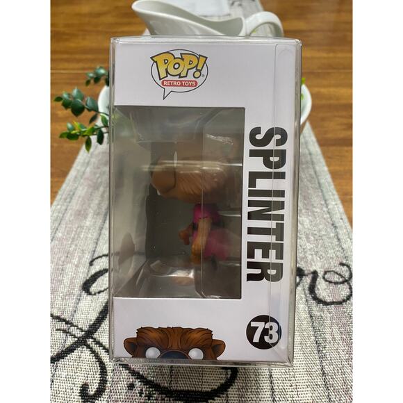 Funko Pop Retro Toys:  Teenage Mutant Ninja Turtles - Splinter - Picture 2 of 6